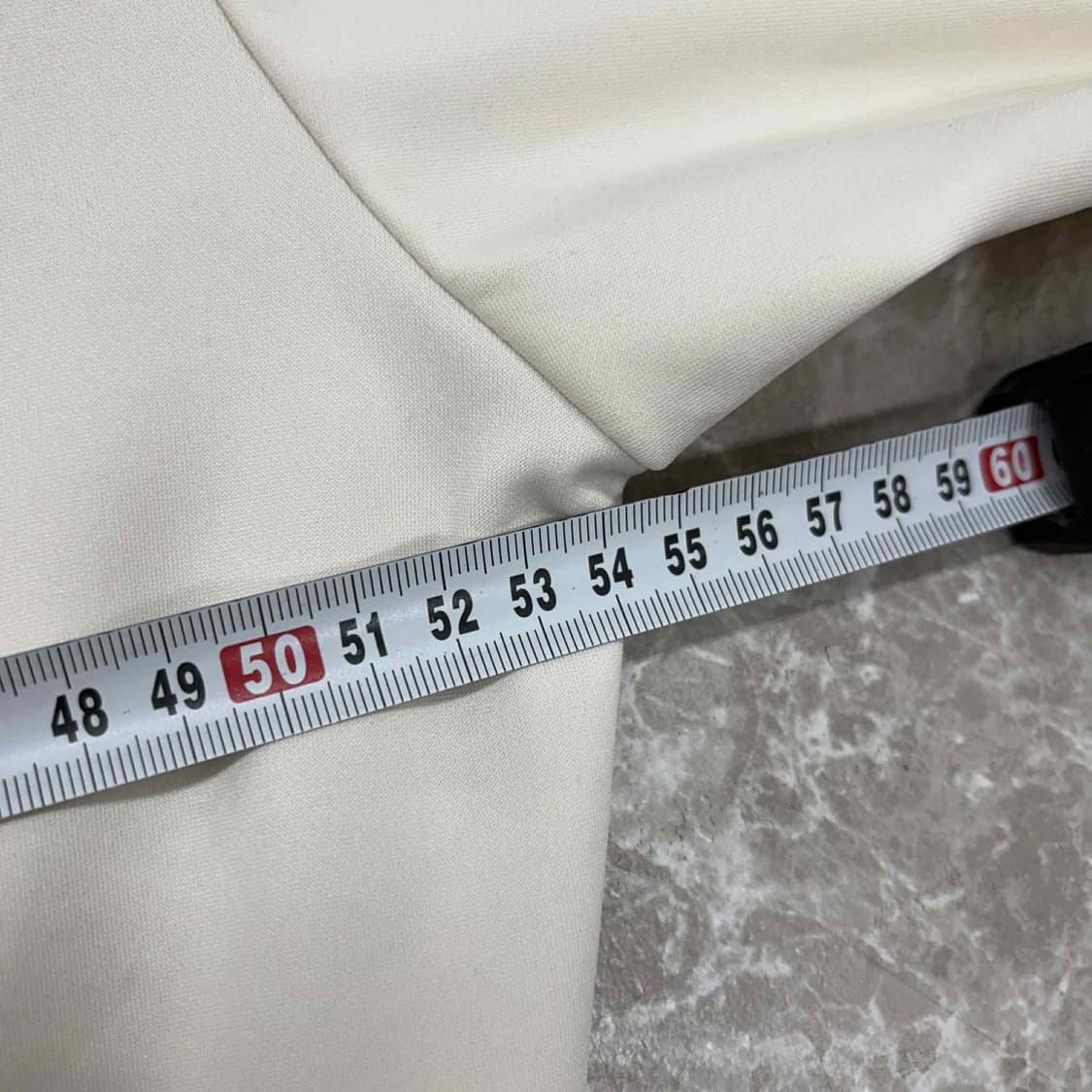 널디 아이보리 세미크롭 걸즈 트랙탑 희귀져지(S) 상품이미지8