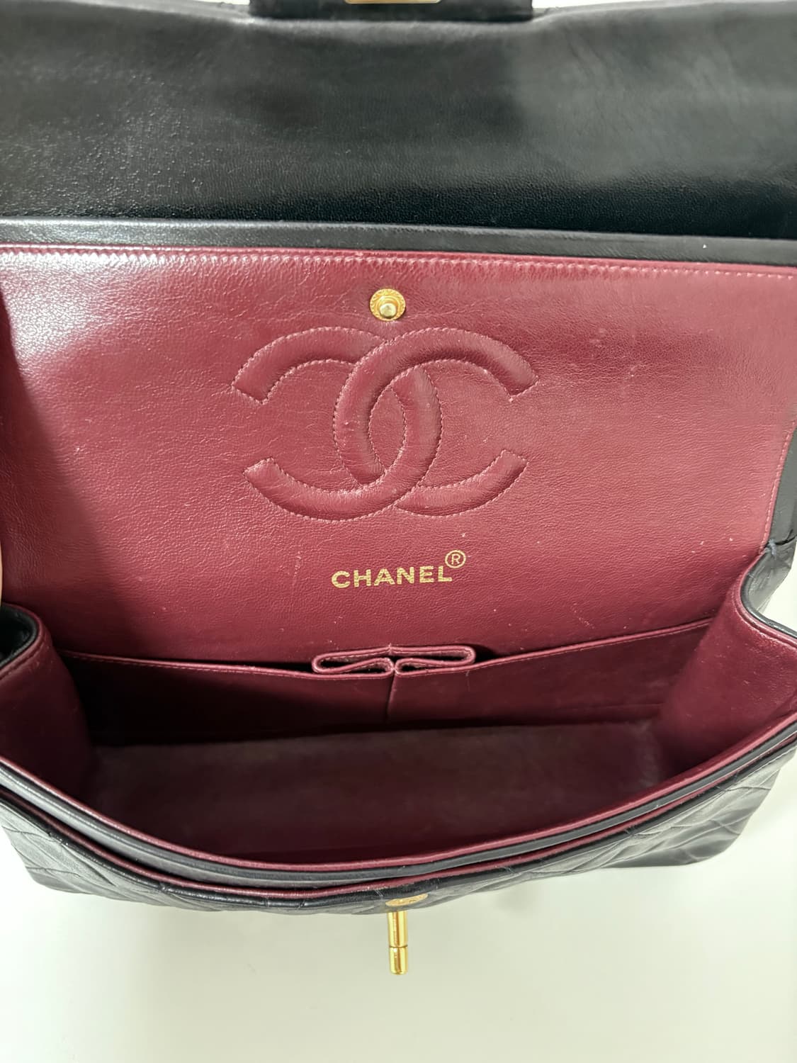 샤넬 클래식 미디움 램스킨 빈티지 상품이미지8