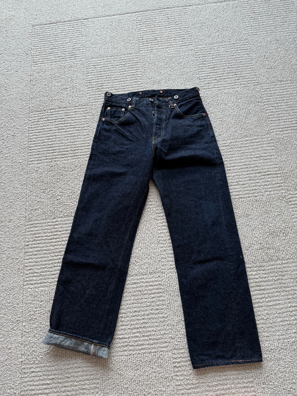 [40, 31] Graphzero 16oz 데님 셋업 상품이미지2