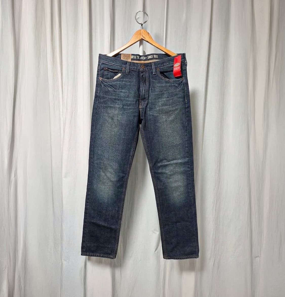 [새제품] 디키즈 슬림핏 데님 팬츠 (34x32) 상품이미지1