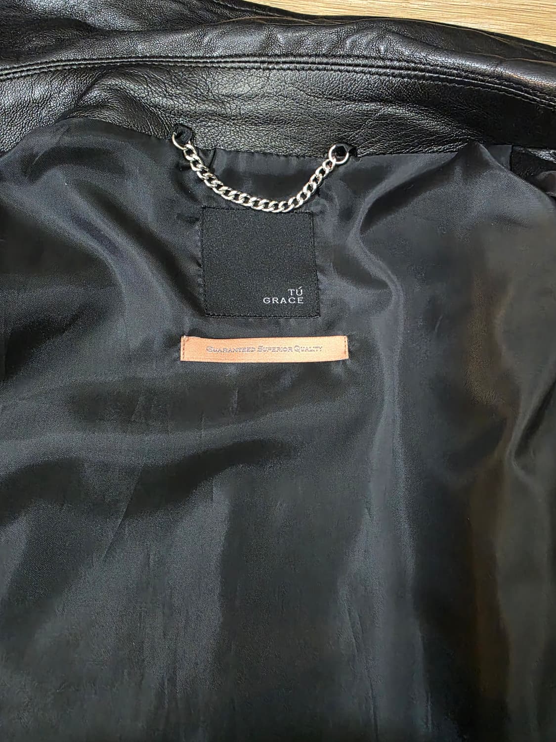 상태좋음)리얼 양가죽 숏자켓. 가죽블루종 상품이미지6