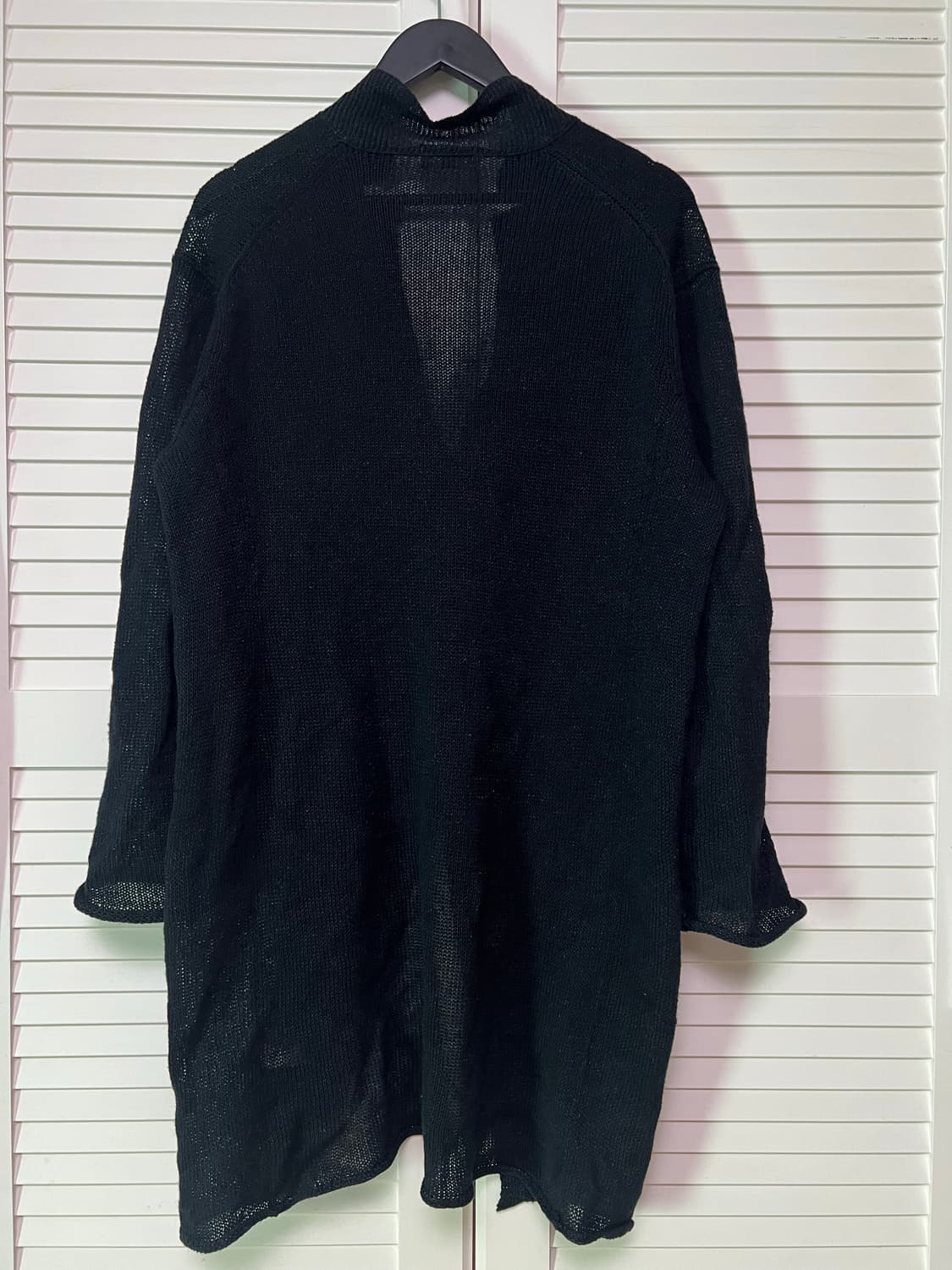 요지야마모토 뿌르 옴므 니트 코트 상품이미지2