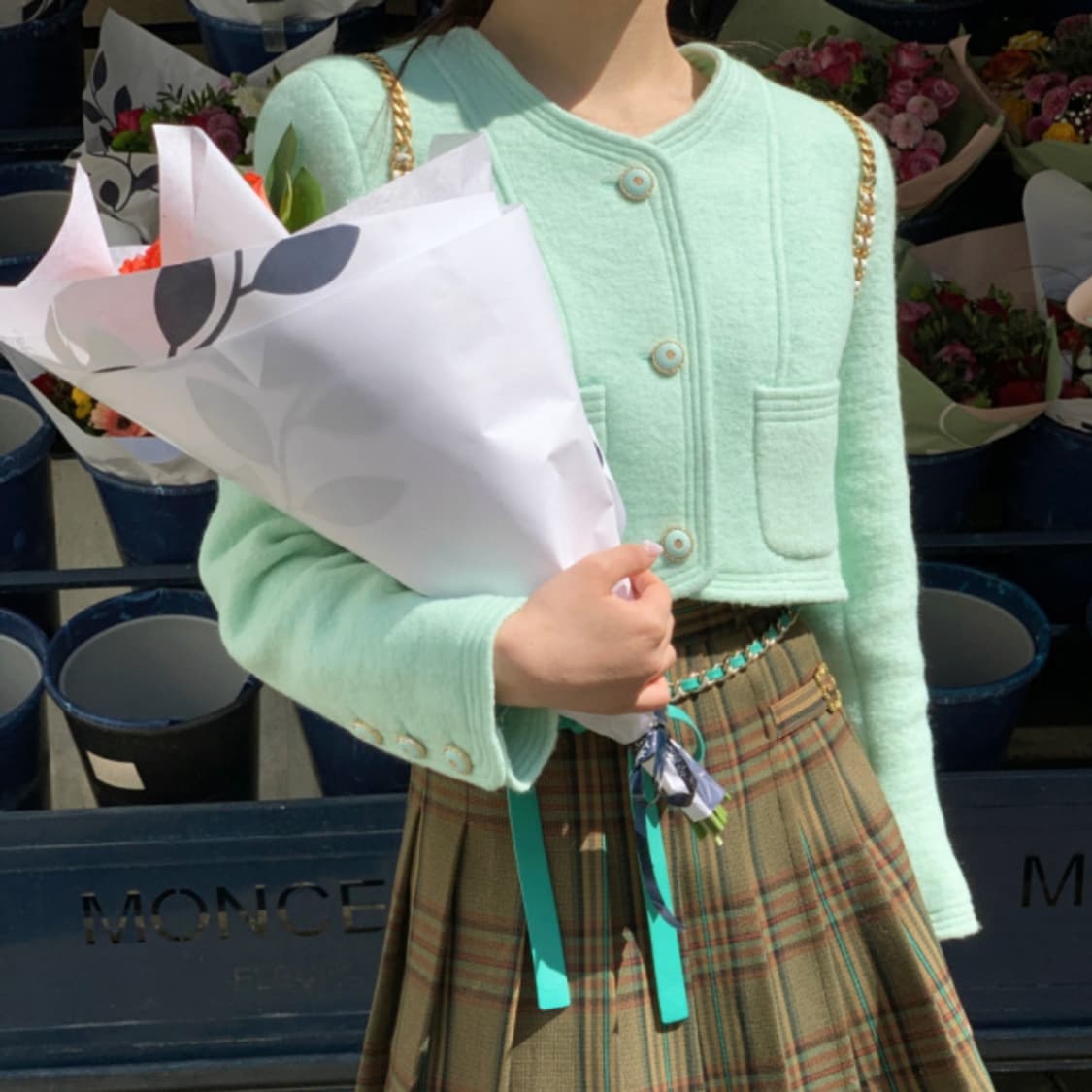 서쿠키(SEOOOCOOKIE) 마쉘 민트자켓 55 상품이미지1