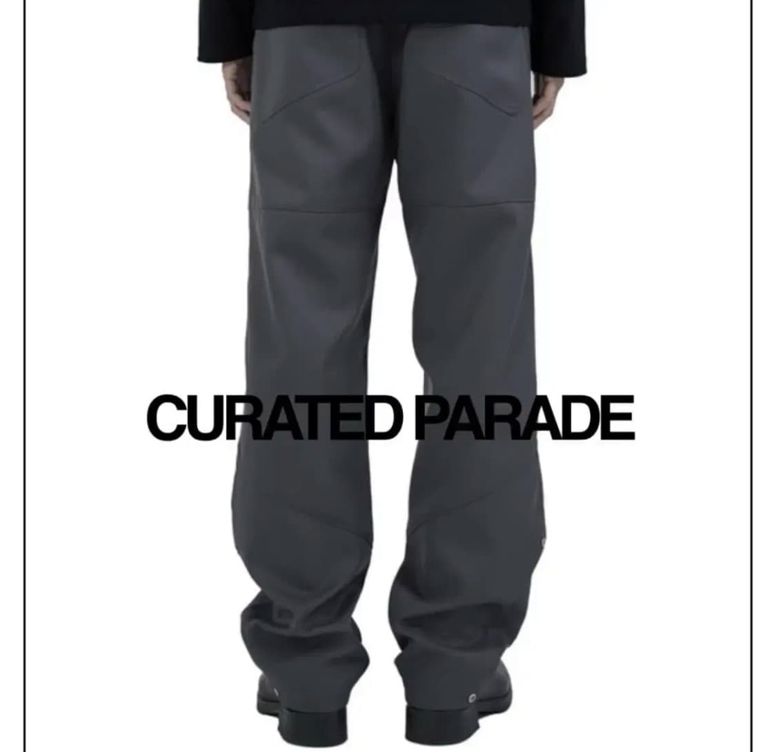 큐레이티드 퍼레이드 IDEAL TROUSER 46 다크그레이 상품이미지2