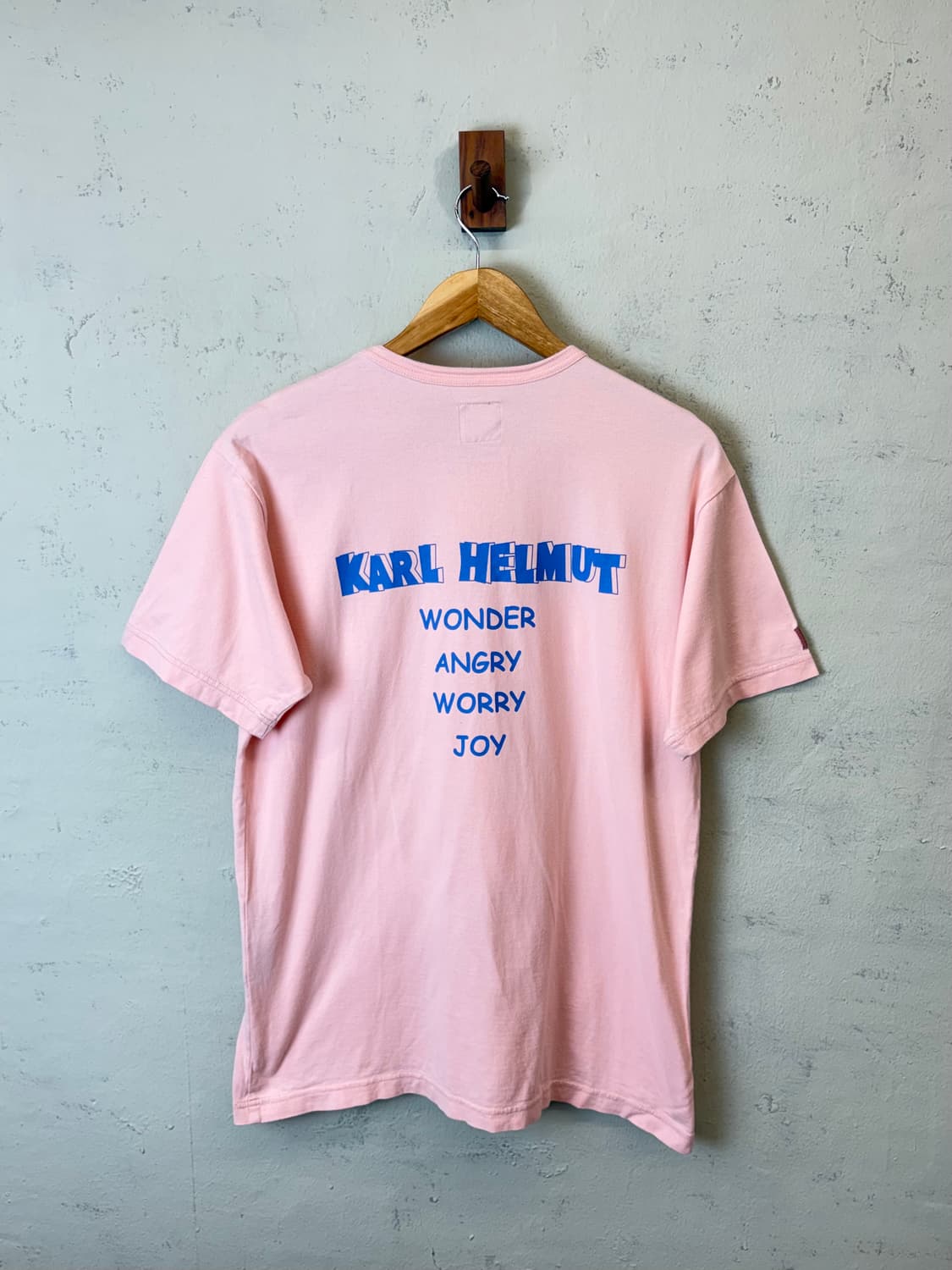 칼헬무트 디즈니 미키 패치 빈티지 반팔티 상품이미지2