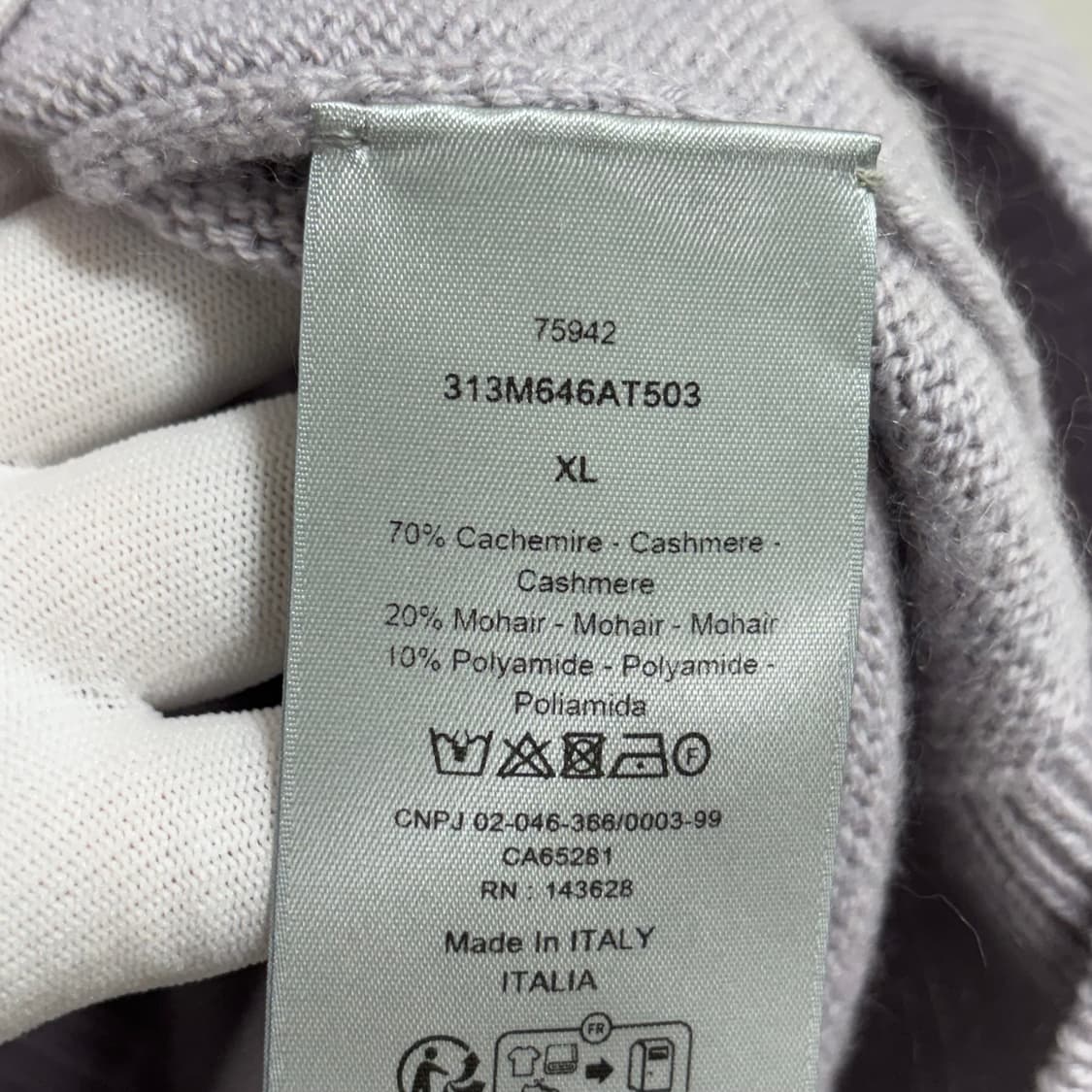 [XL]디올 모헤어 니트 상품이미지3