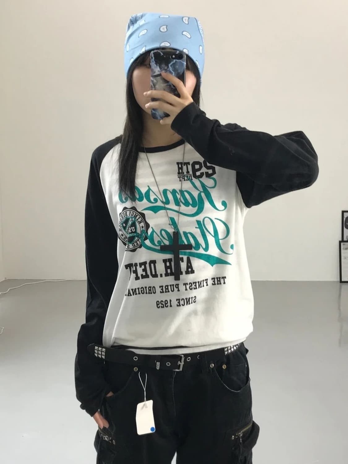 jpn 프린팅 나그랑 티 상품이미지2
