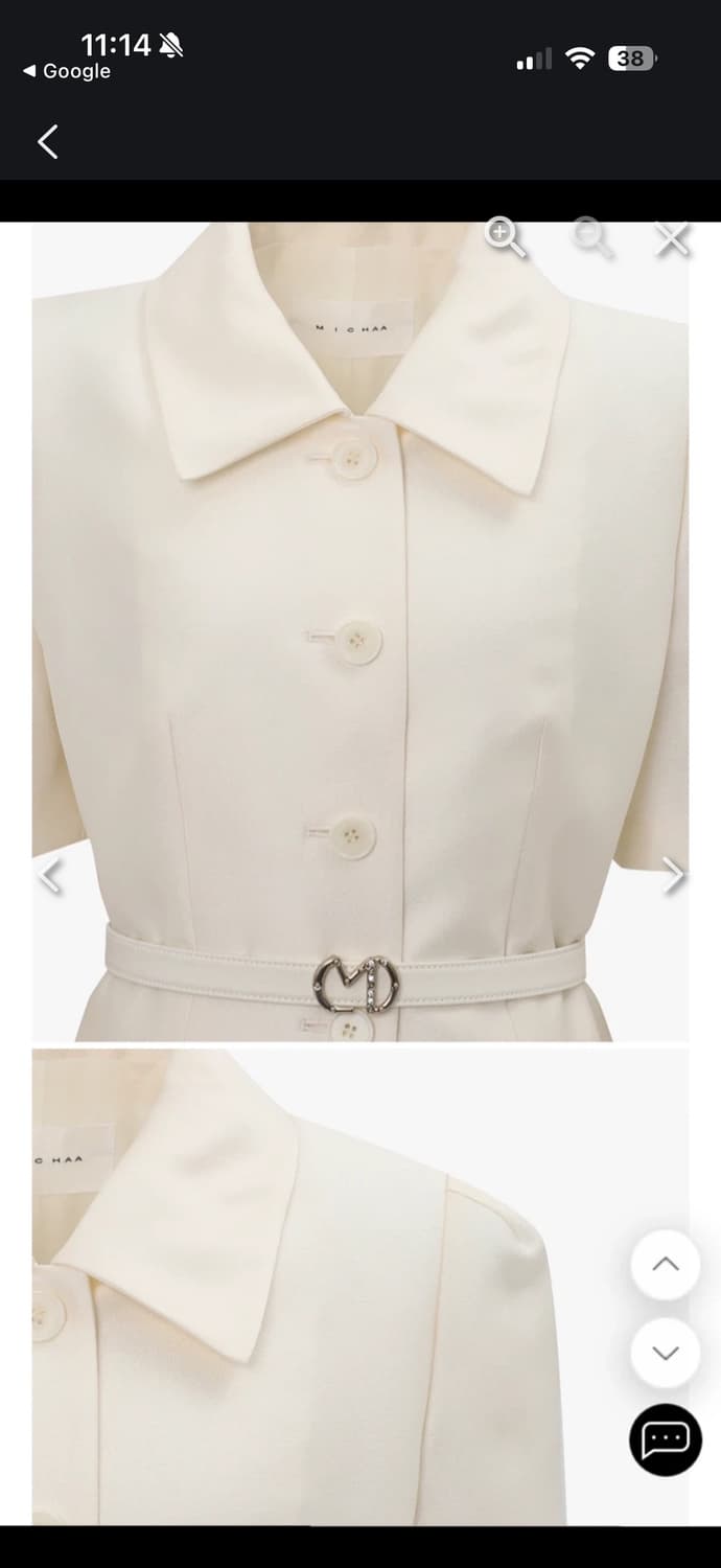 미샤(MICHAA) 송혜교 셋업 원피스 44size (예복/하객룩 추천 상품이미지3