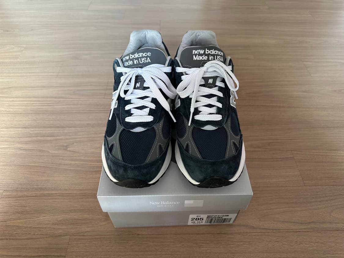 285 뉴발란스 993 네이비 mr993nv 상품이미지4
