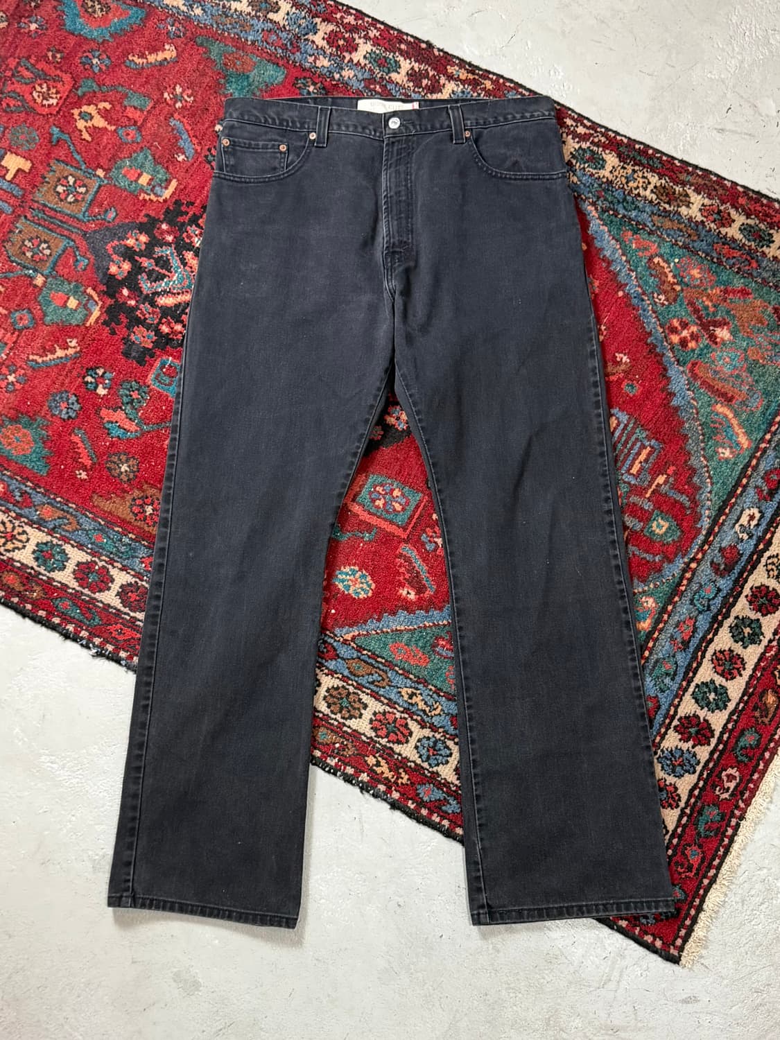 00's 리바이스 517 블랙 부츠컷 플레어진 상품이미지2