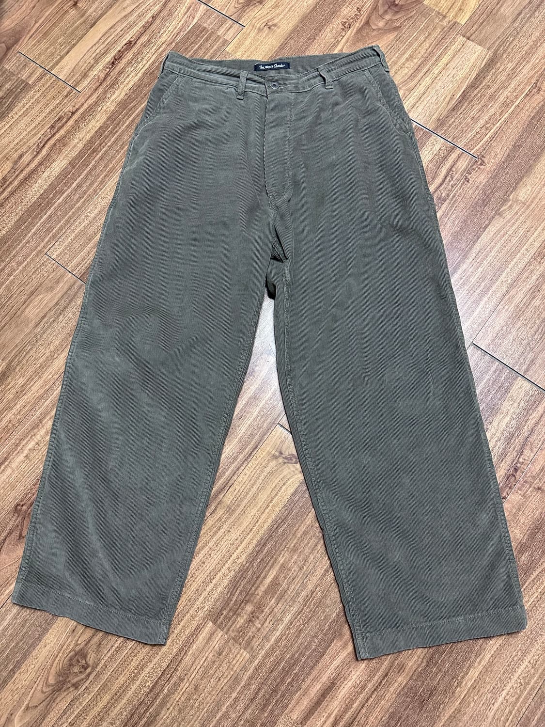 3 뤡코즈 코듀로이 워크팬츠 올리브 상품이미지1