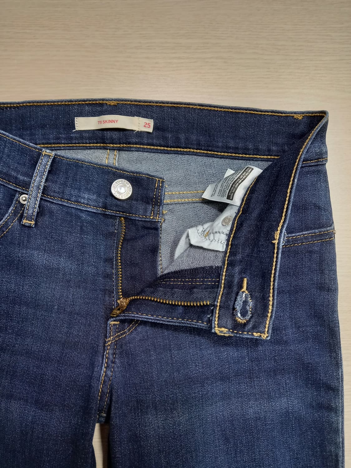 25 리바이스711 워싱 스판스키니 25-286 상품이미지6