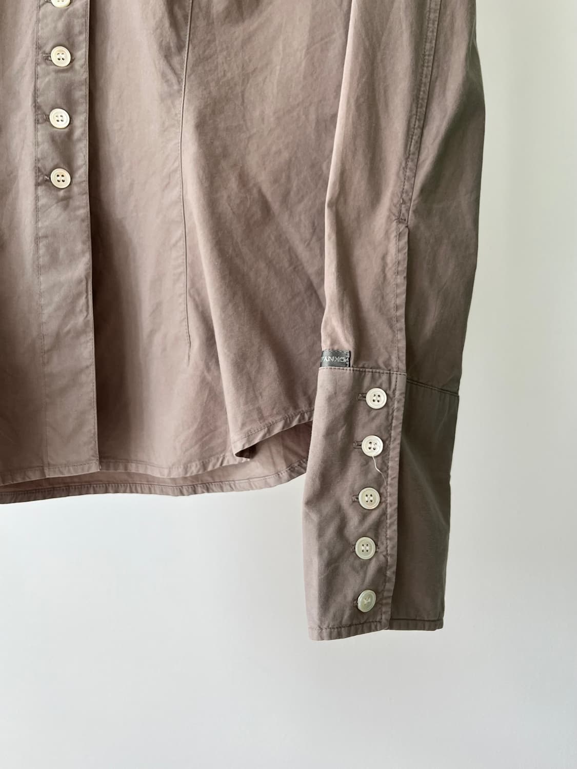 DKNY JEANS embroidery shirt 상품이미지4