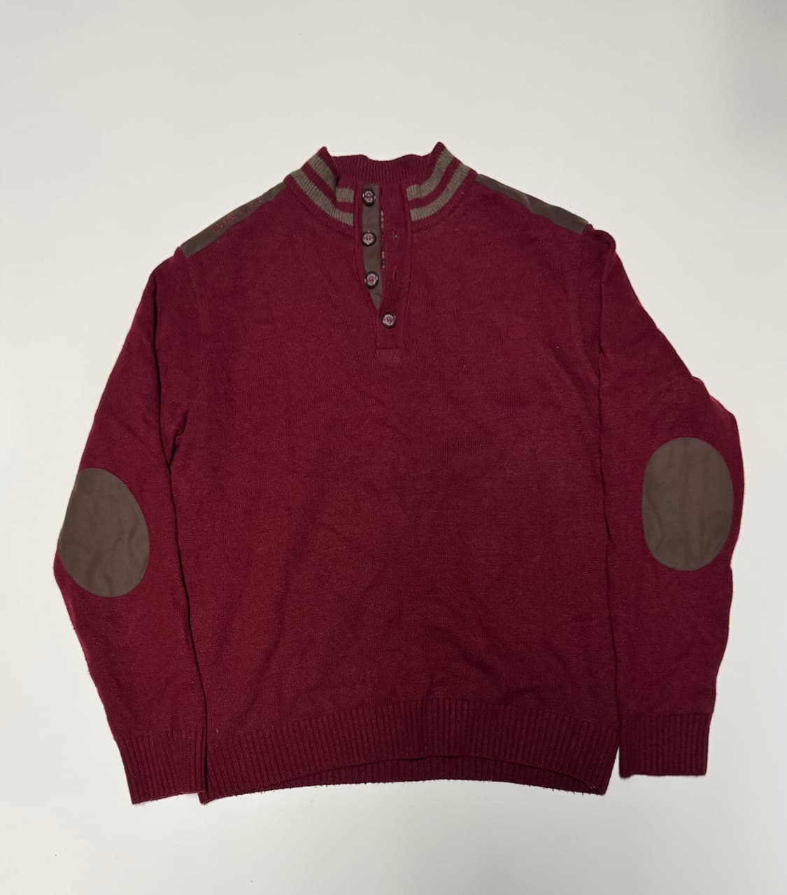 Lynx 골프 암 패치 방풍 니트 L 레드 상품이미지1