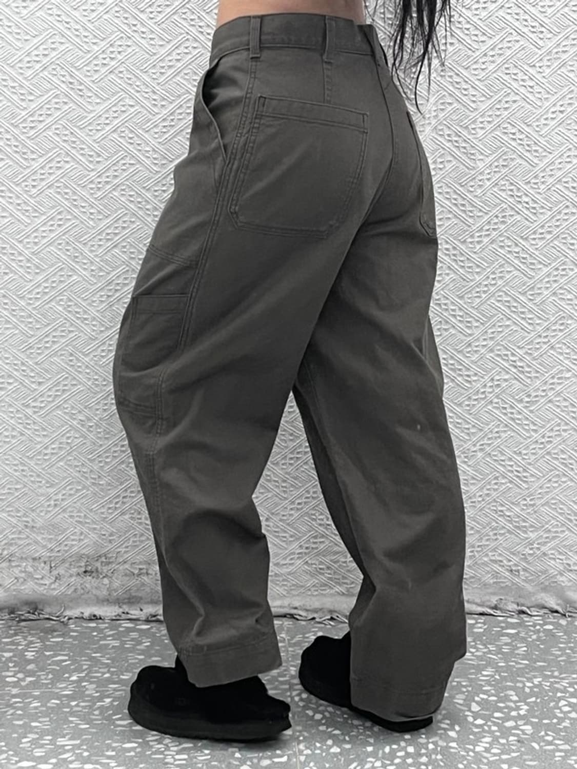 유니클로 모던 캐주얼 빈티지 베이커 바지 73 C09101 상품이미지2