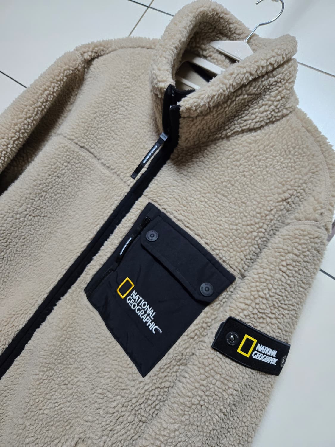 내셔널지오그래픽 남성 플리스 후리스 집업(XL) 상품이미지2