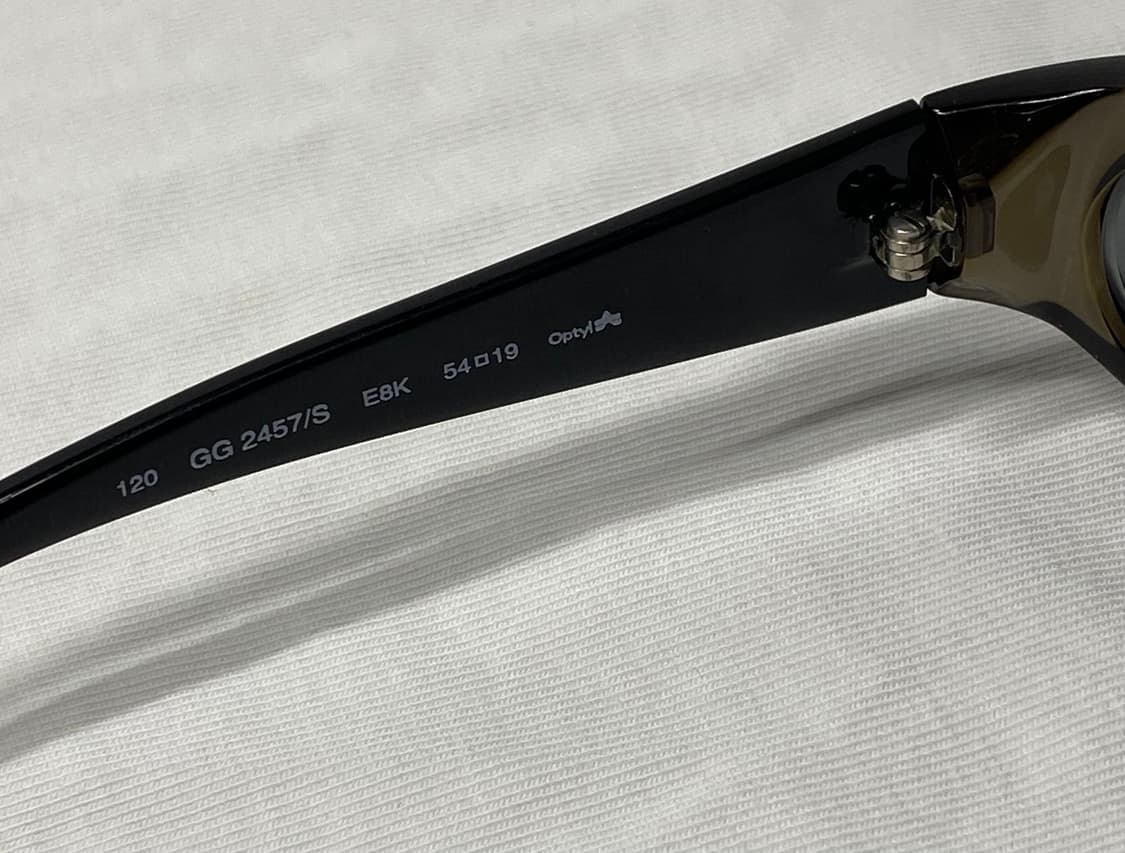 90s 구찌 빈티지 선글라스 오벌형 G로고 상품이미지6