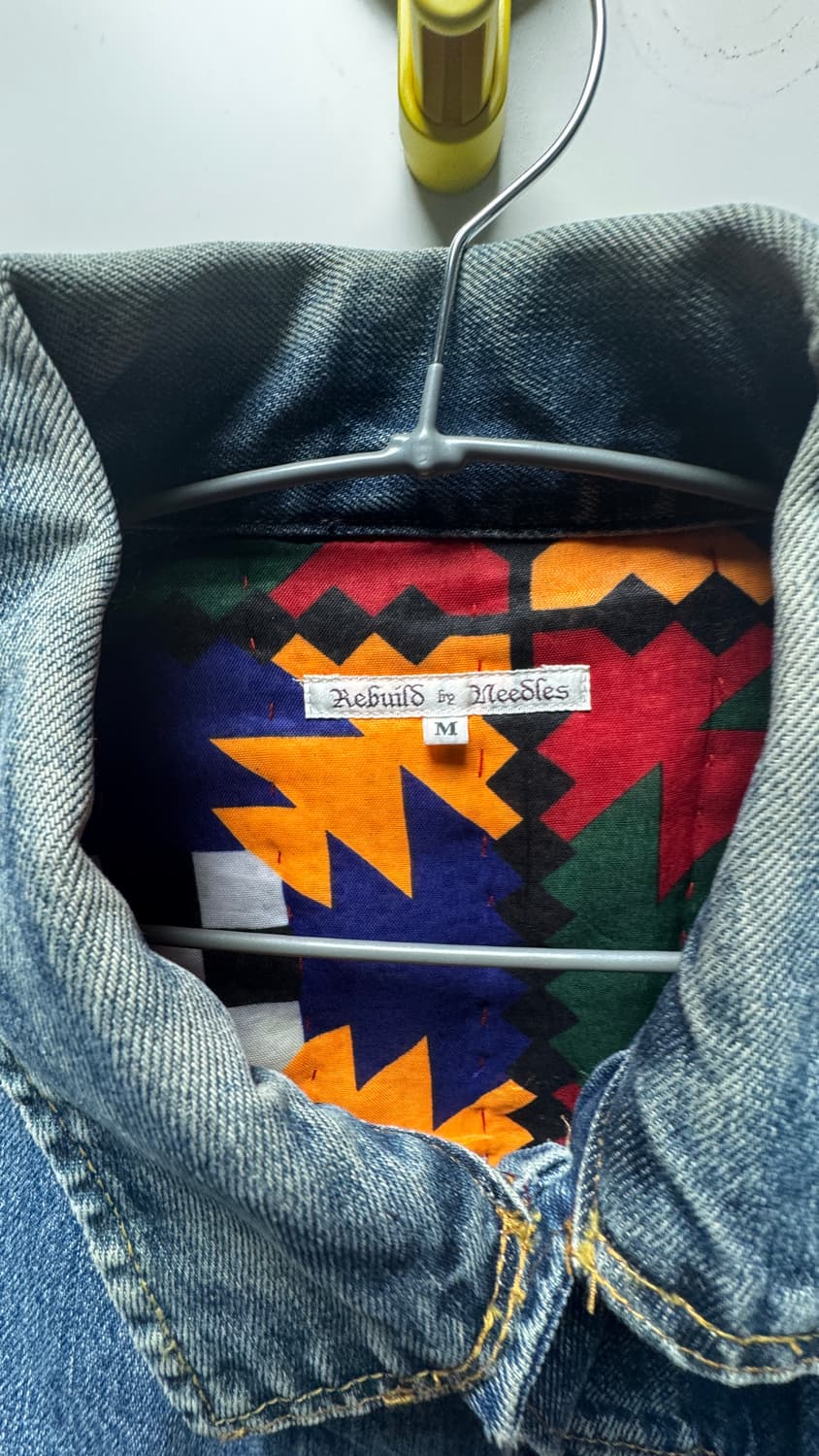 리빌드 바이 니들스 리버시블 데님 자켓 M 상품이미지3