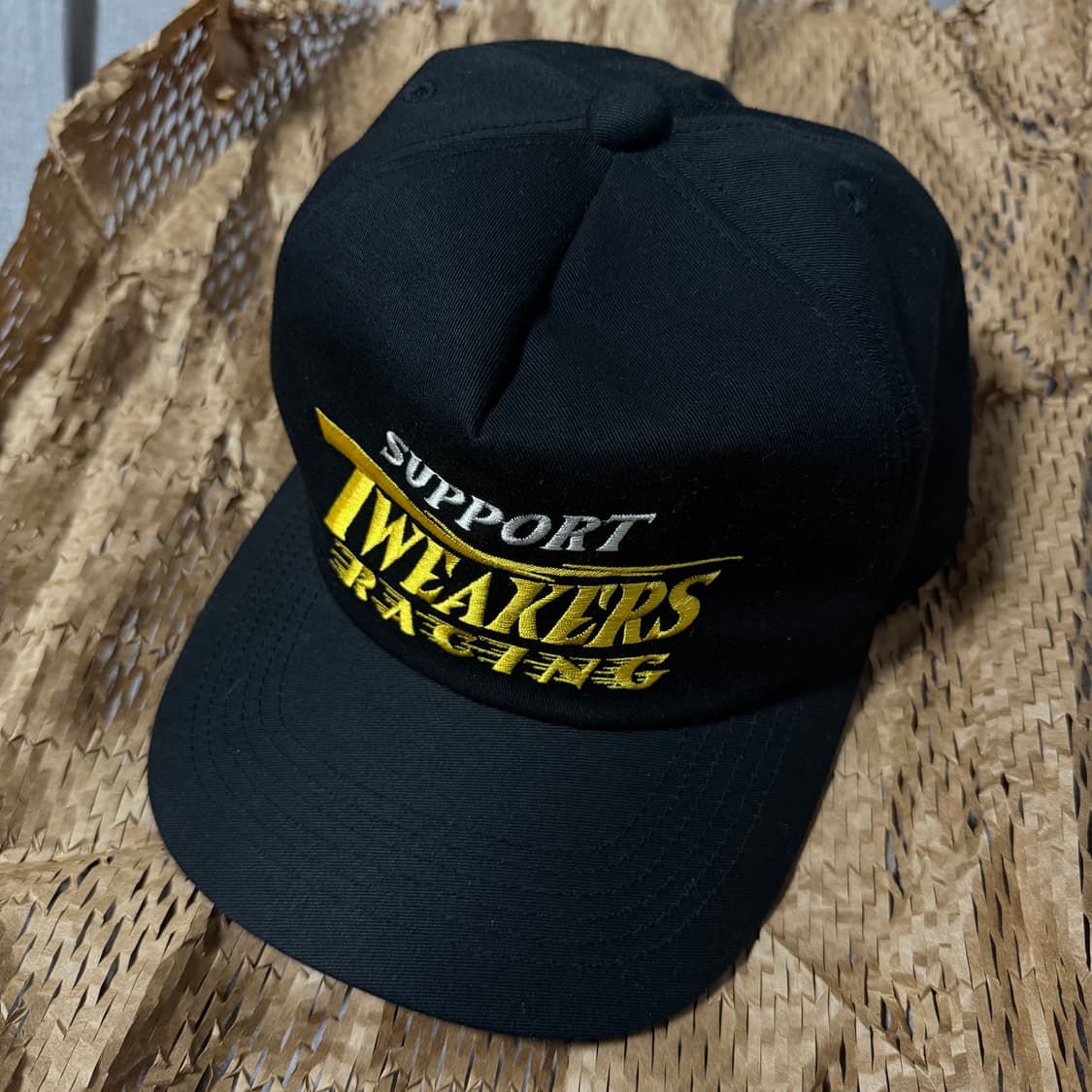 [OS]프리휠러스 "TWEAKERS" 데솔레이션 로우 샵 한정 자수 볼캡 상품이미지2