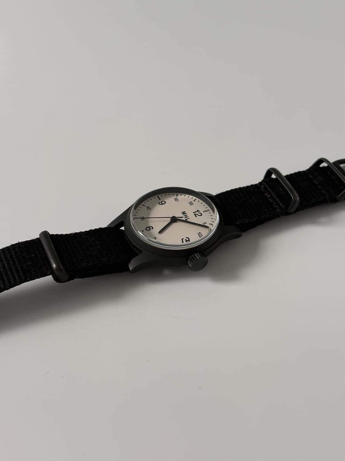 MHL. 밀리터리 블랙 필드 쿼츠 상품이미지6