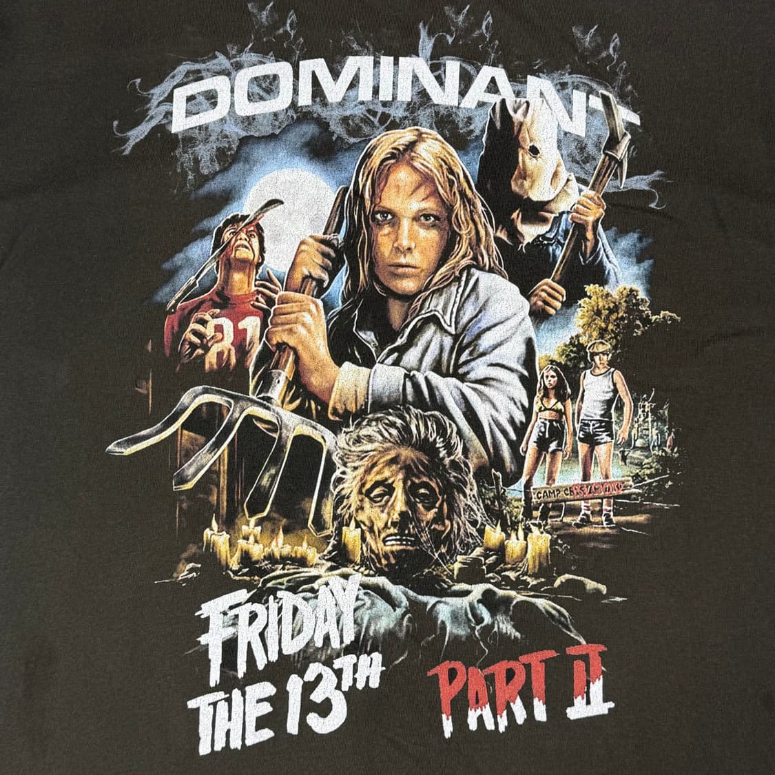 도미넌트 프라이데이 더 13th 그래픽 반팔 티셔츠 상품이미지3