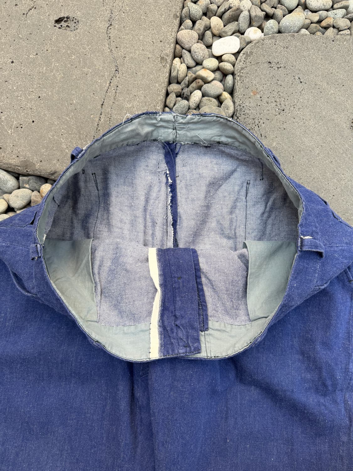 1970s FRENCH WORK DENIM WIDE 데님 프렌치워크팬츠 상품이미지7