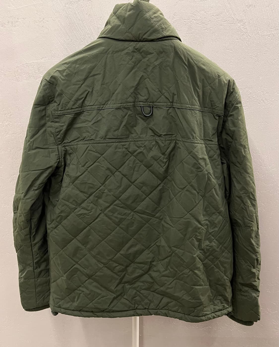 슈퍼드라이 퀼팅 자켓 올리브 L 상품이미지3