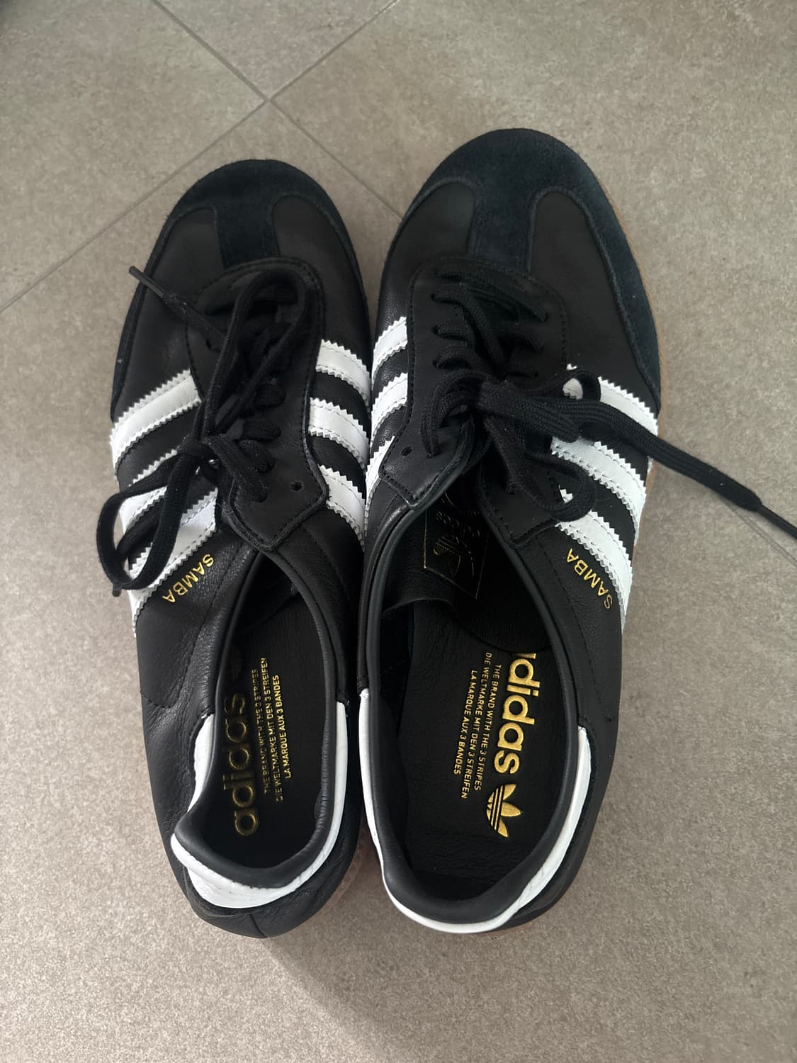 아디다스 삼바 데콘 코어 블랙 상품이미지1