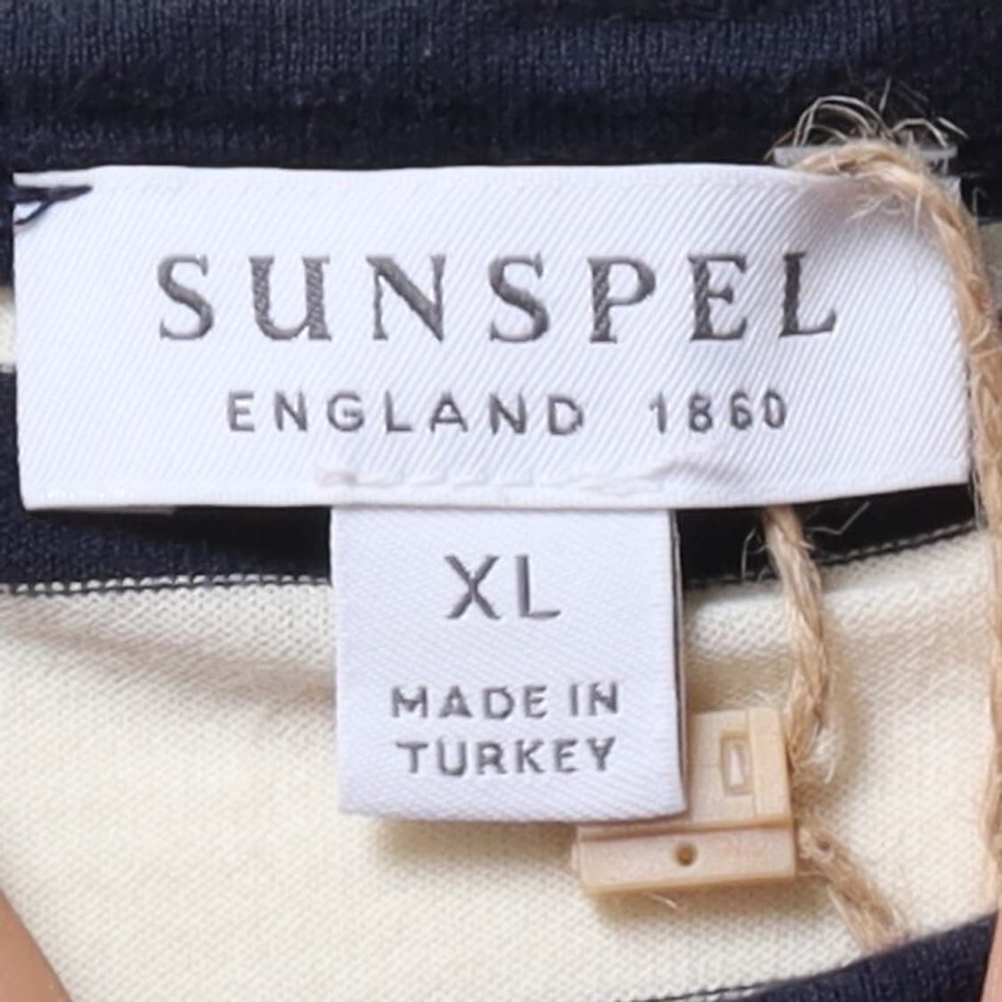 선스펠 Sunspel Stripe Cotton T-shirt    상품이미지7