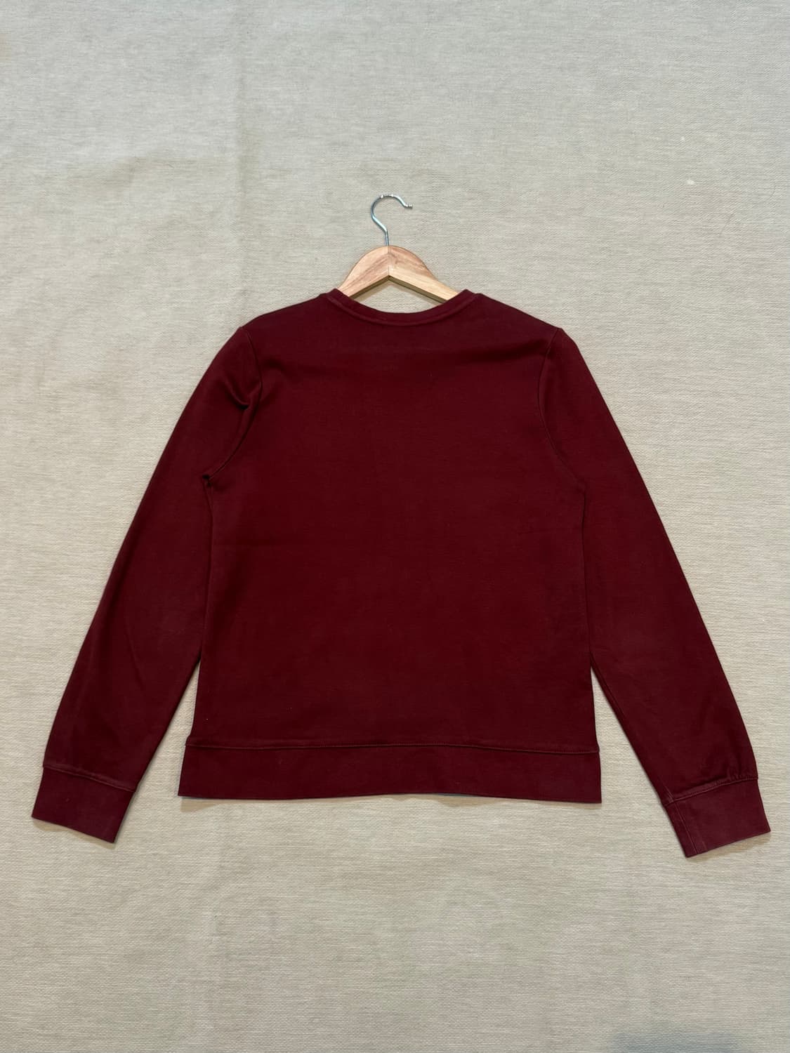 아페쎄 버건디 로고 맨투맨 상품이미지3