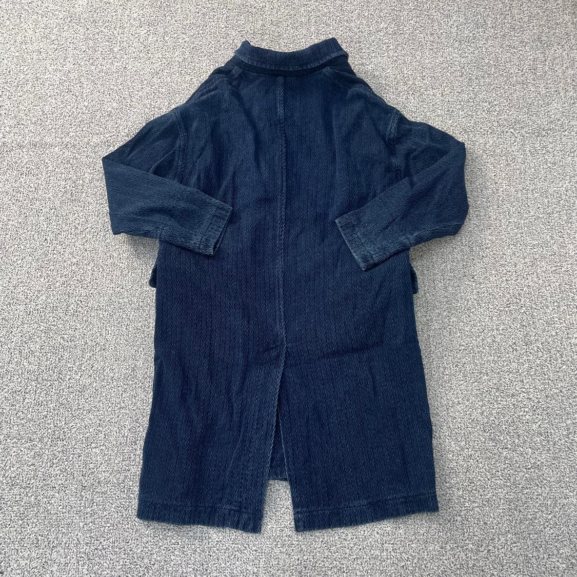 F 어반랩 데님 롱 코트 자켓 0303S1 상품이미지4