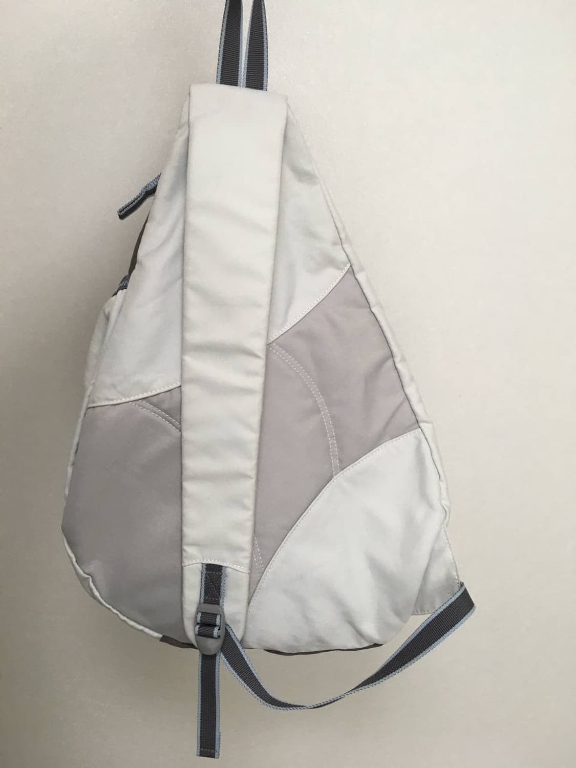 일본빈티지 챔피온 뮤트 소라그레이 블루 슬링백 크로스백 백팩 상품이미지2