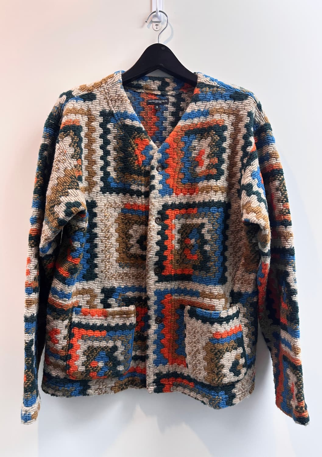 엔지니어드 가먼츠 크로쉐 니트 가디건 (100, 새상품) 상품이미지1