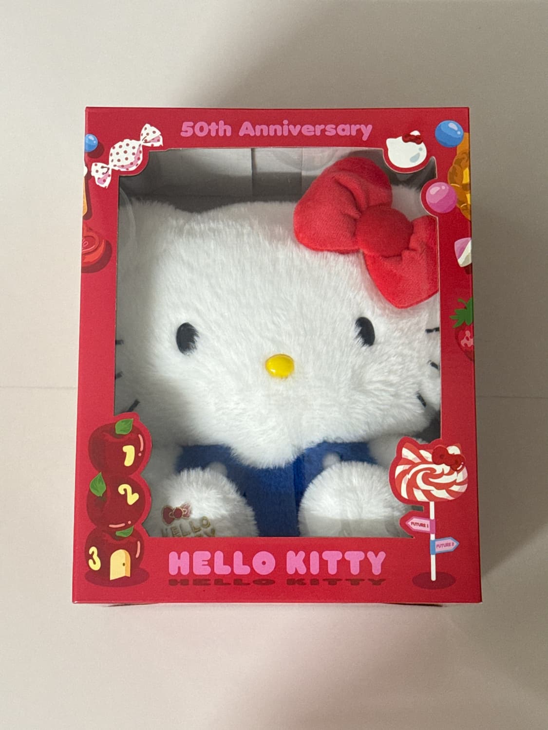 50주년 키티 봉제인형 상품이미지1