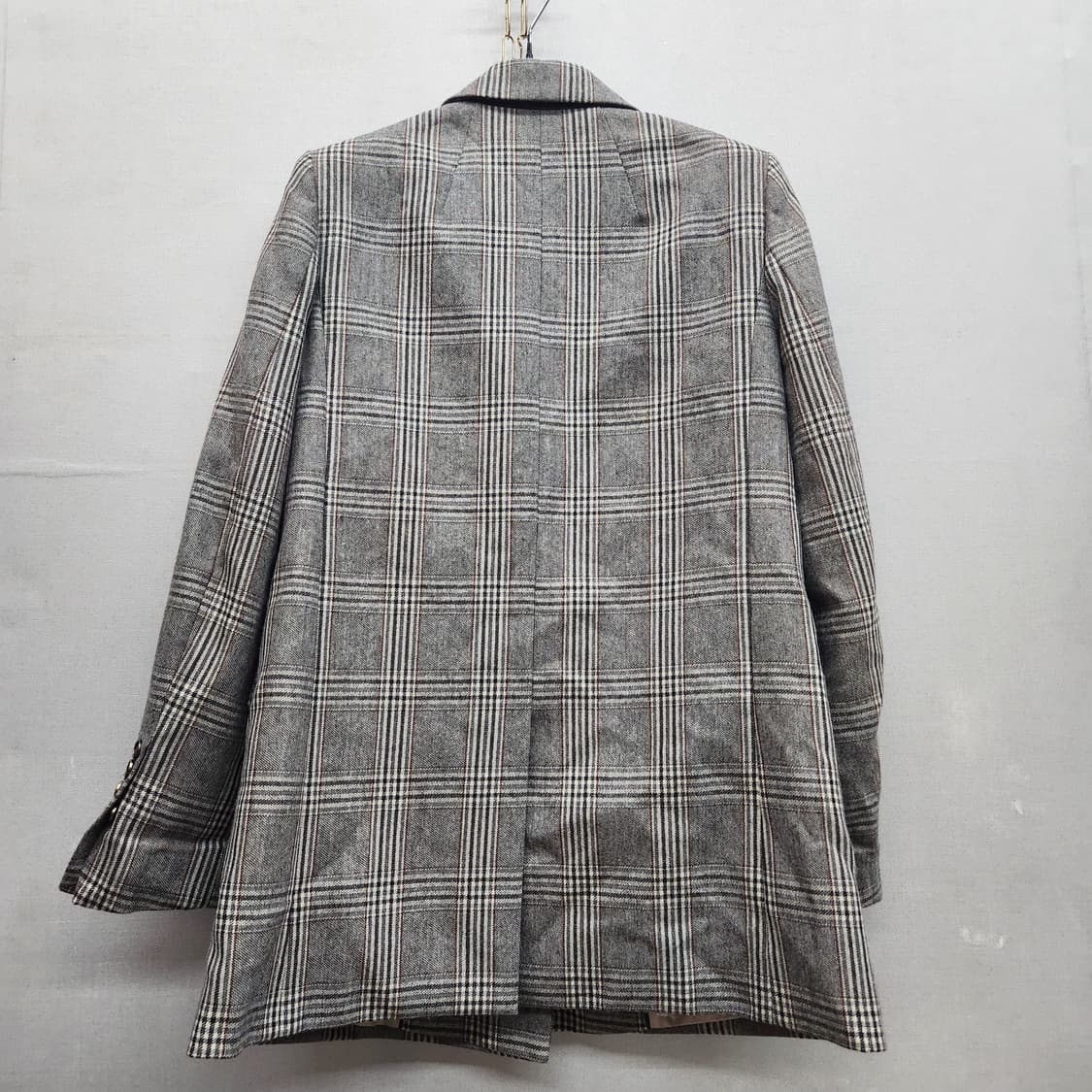 DeWL 듀엘 체크 더블 자켓 55(S) 상품이미지4