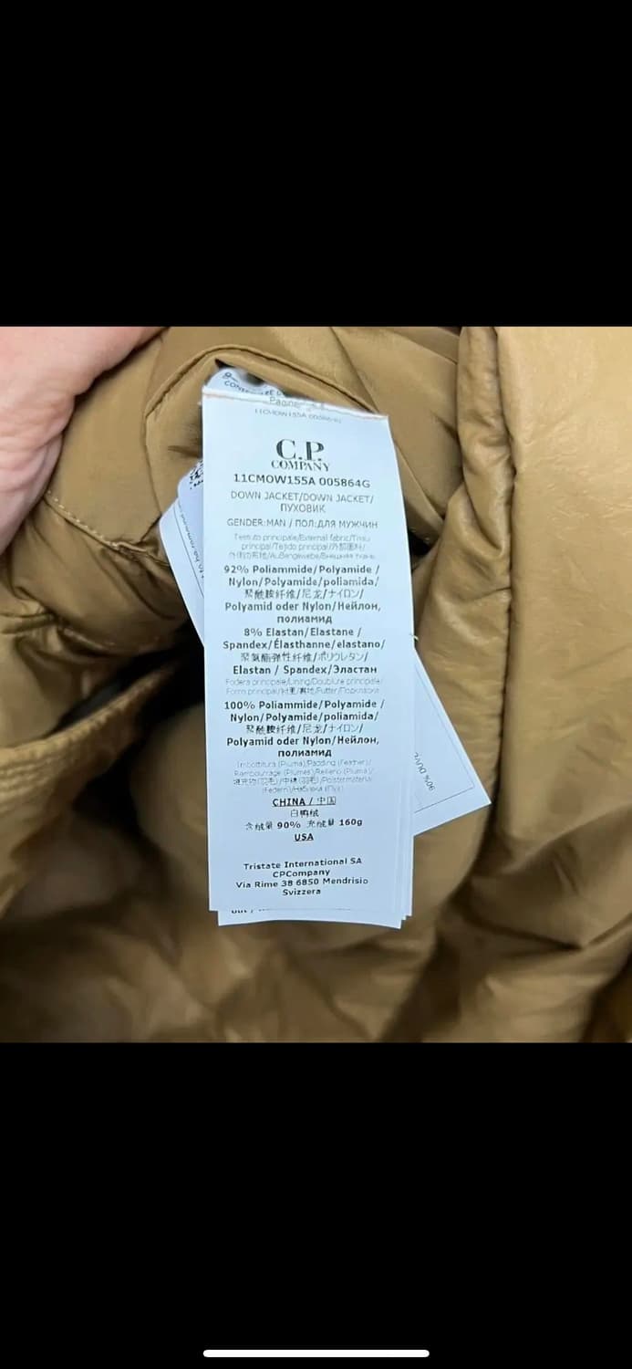 CP company Nycra R Mens Down Jacket 상품이미지3