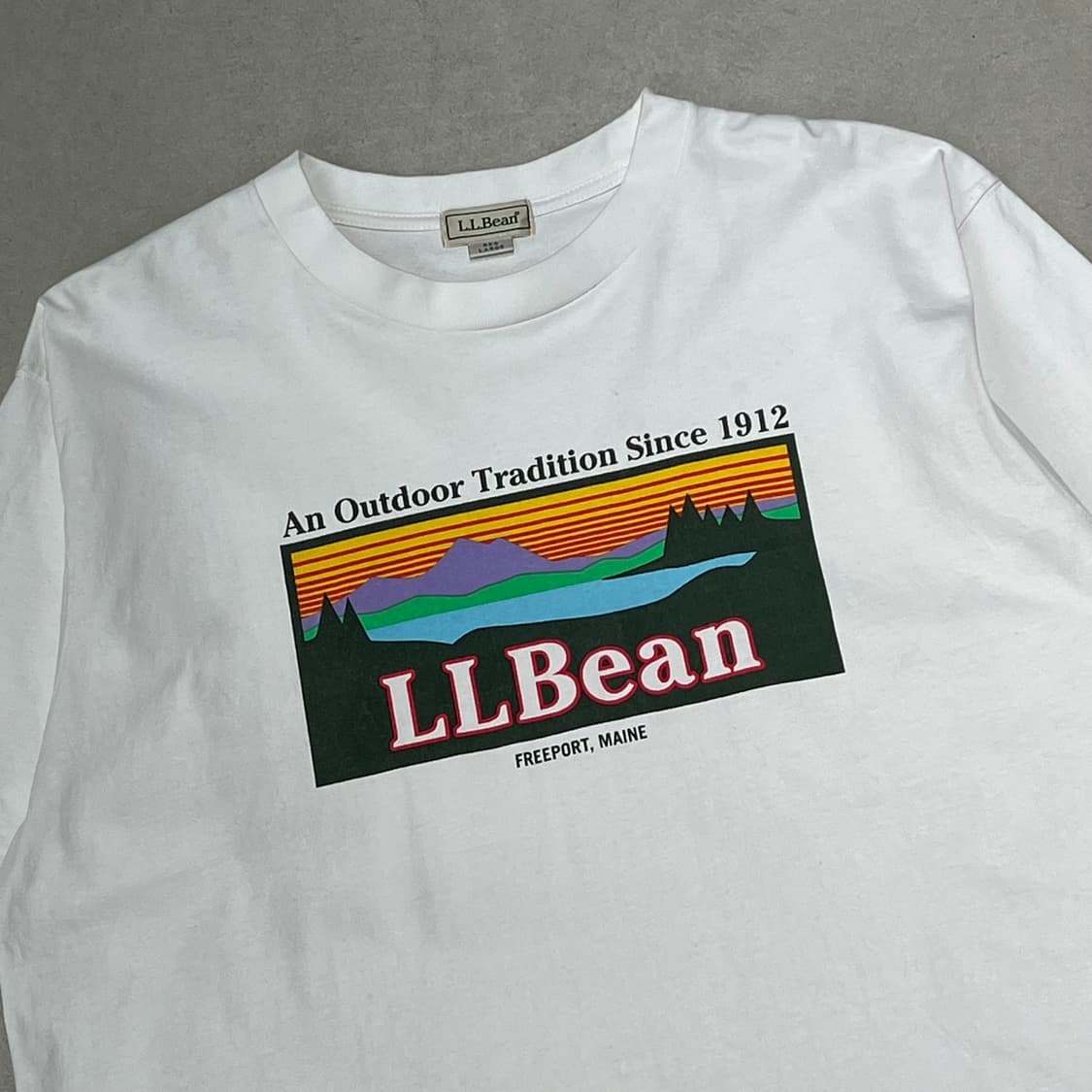 엘엘빈 빅로고 반팔티셔츠 s09314 상품이미지3