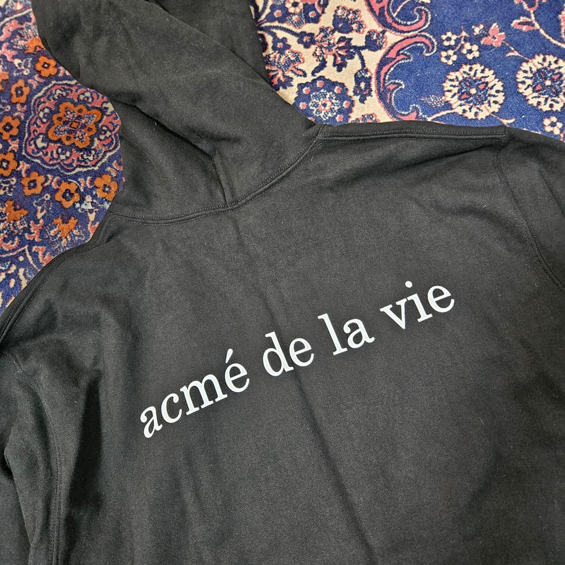 아크메드라비 페이스 후드 블랙 1 size 상품이미지5