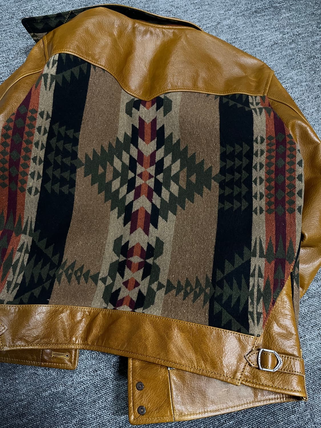 Cidu 나바호 레더 웨스턴자켓 L 상품이미지3