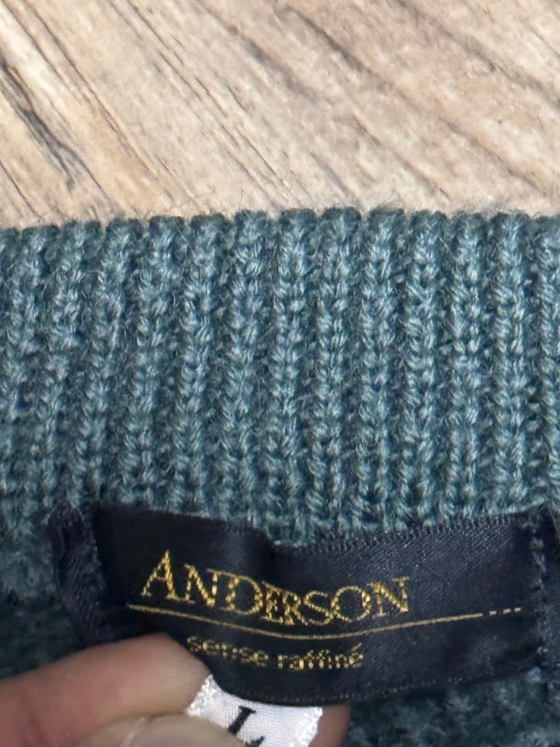 Anderson 앤더슨 빈티지 입체 패턴 니트 스웨터 상품이미지6