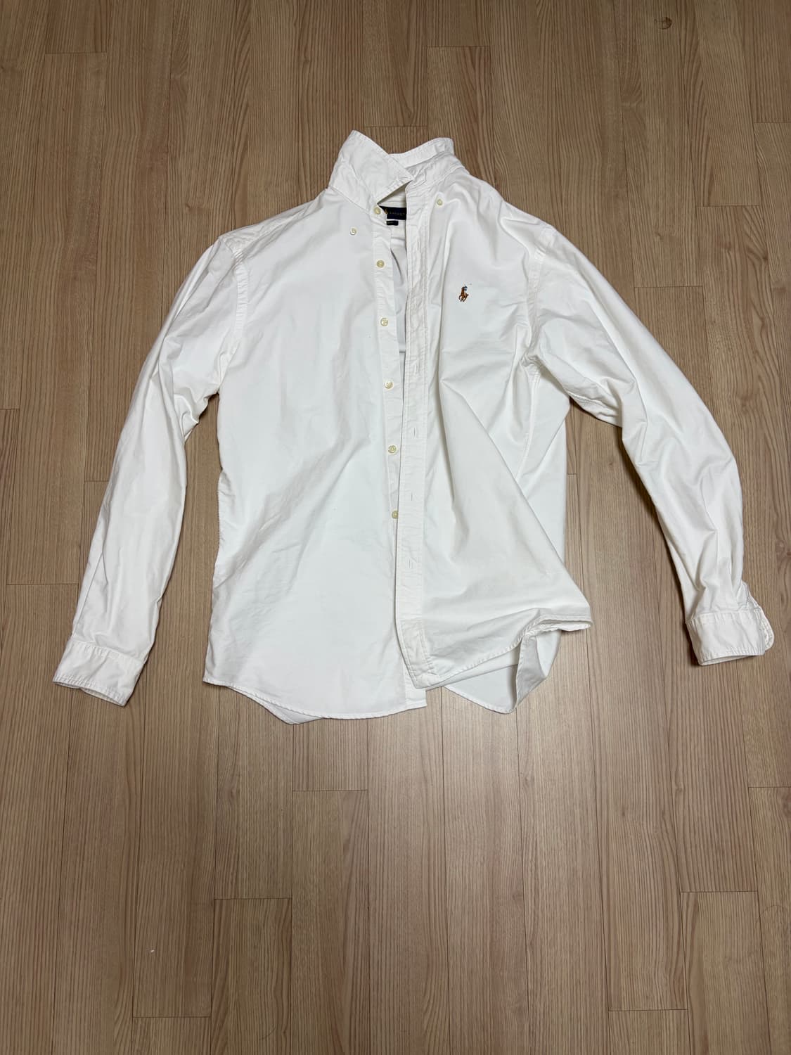 폴로랄프로렌 커스텀핏 옥스포드 셔츠 화이트 상품이미지2