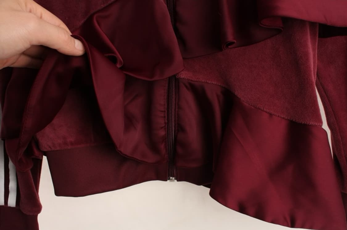 Adidas X JKOO 프릴 타올 져지 집업 상품이미지4