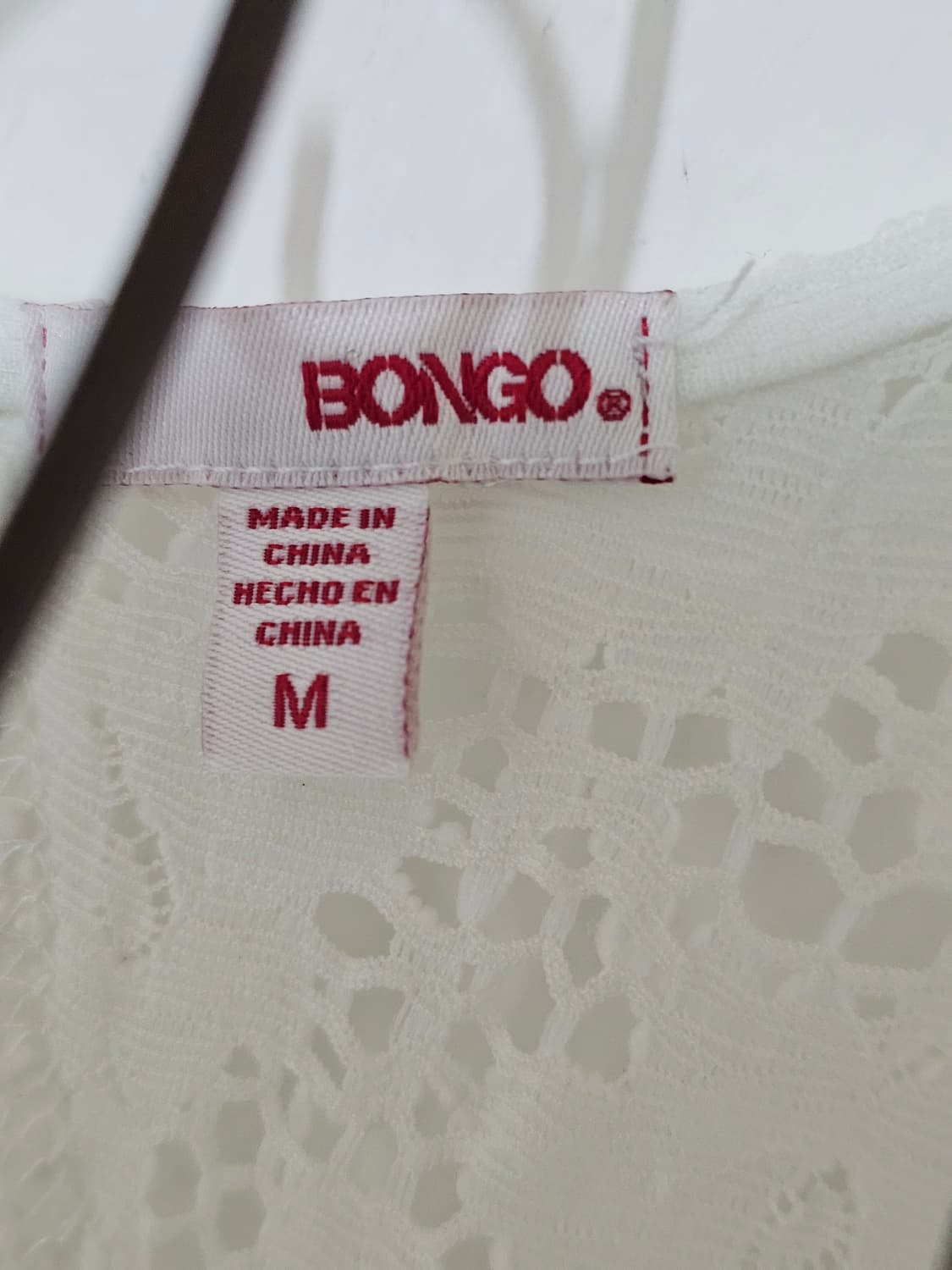 BONGO 미국 정품 망사 스판 미니원피스  작은55-55  새거 상품이미지6