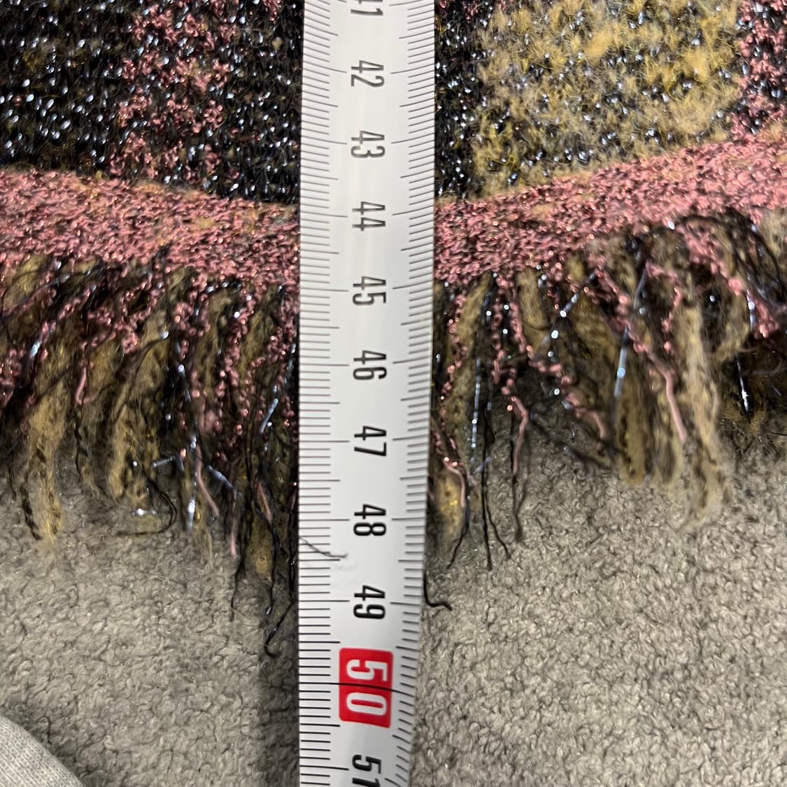 M 자라 체크 트위드 자켓 상품이미지7