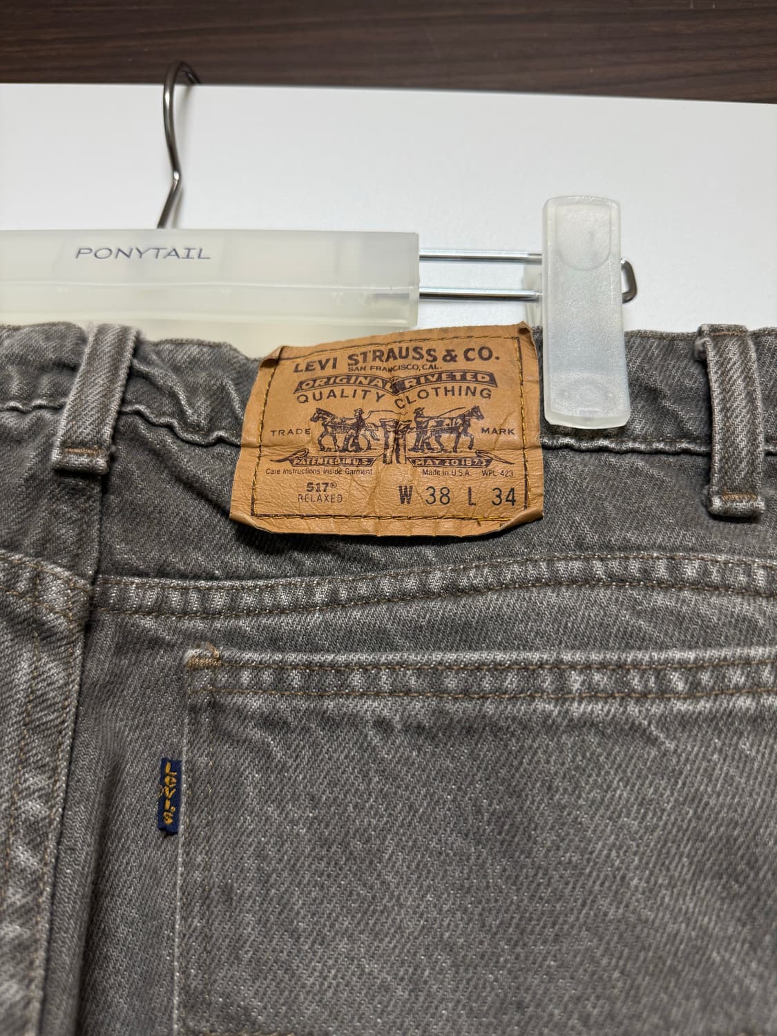 90s 리바이스 517 그레이 (38x34) 상품이미지6