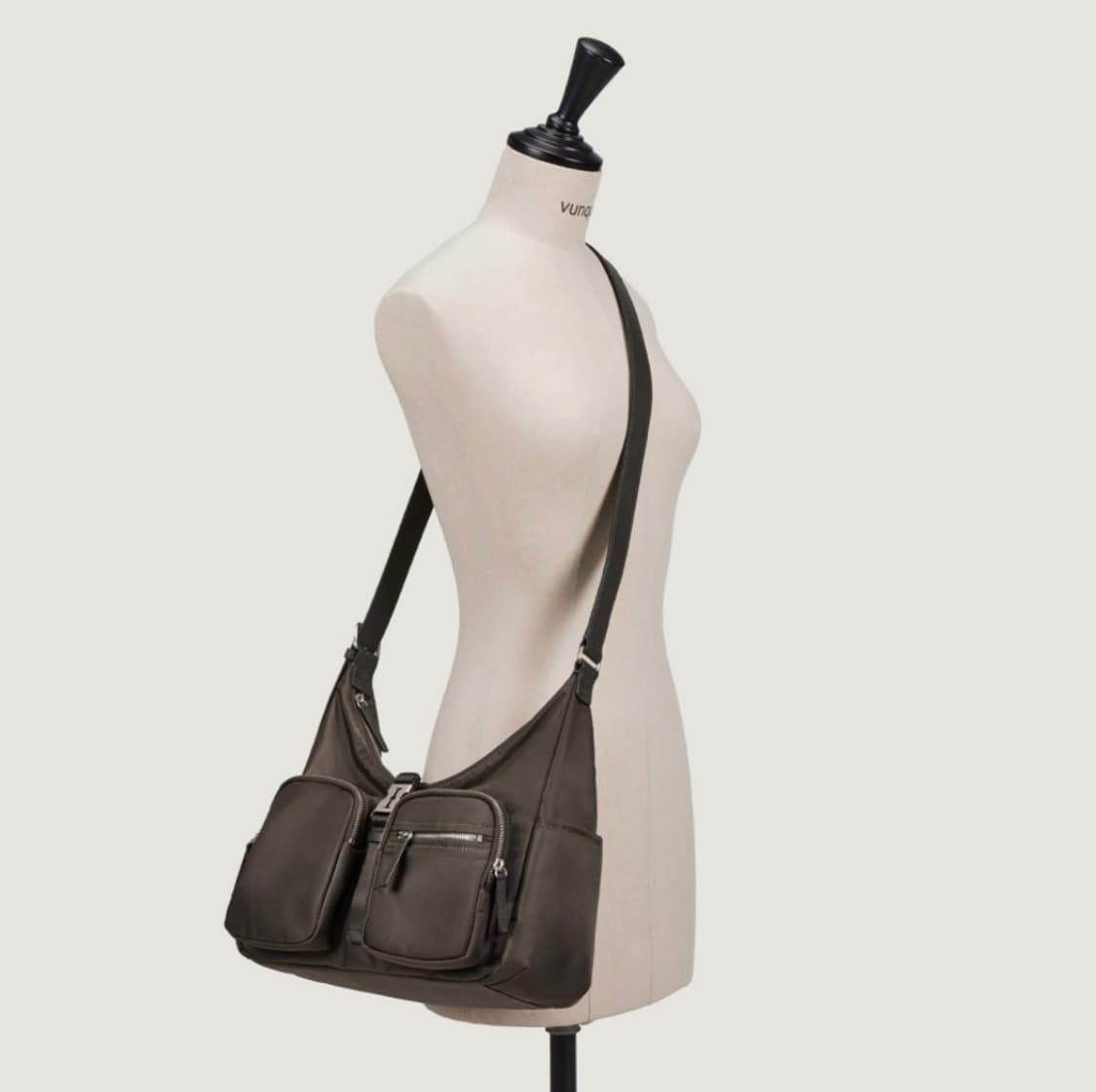 분크 더블 포켓 호보백 상품이미지4