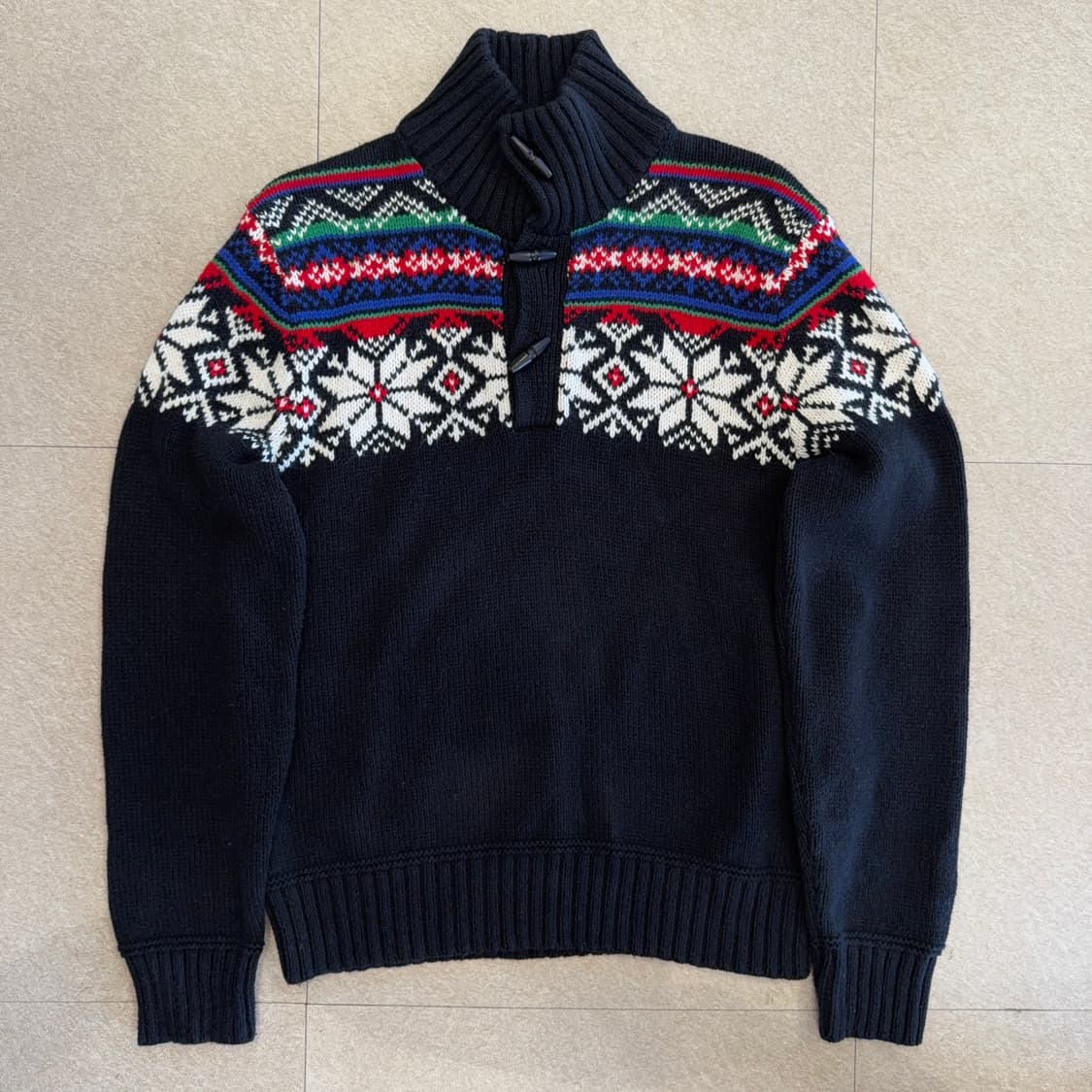 폴로 랄프로렌 노르딕 토글 니트 상품이미지1