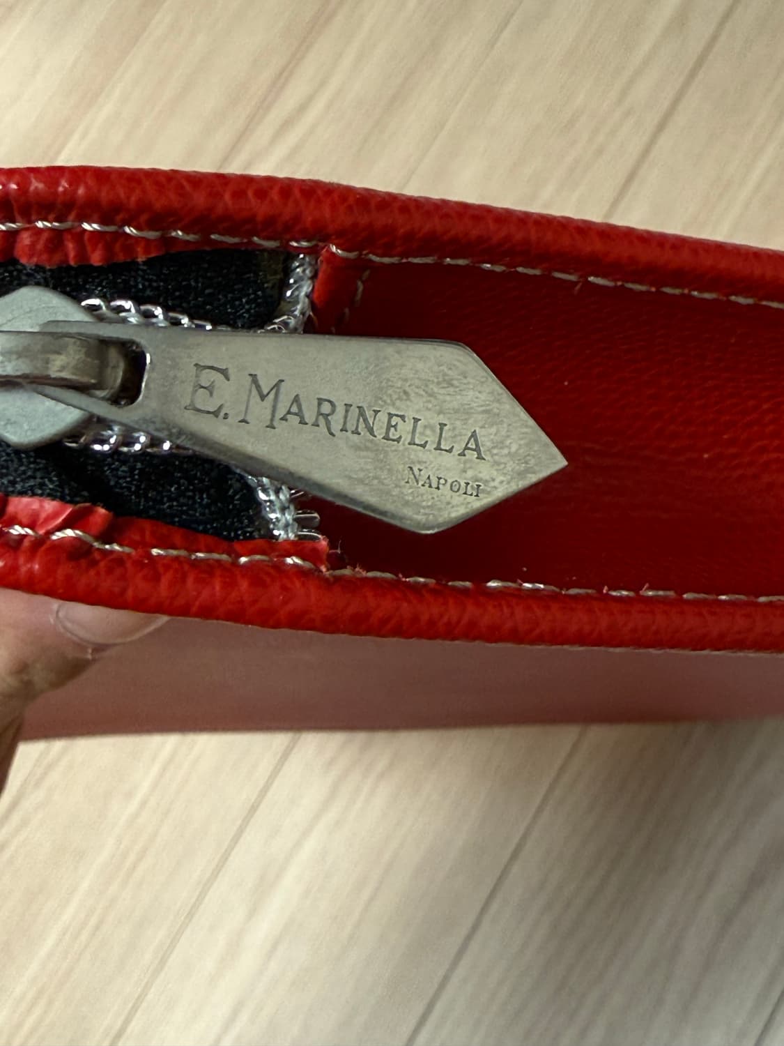 이태리 마리넬라 레드클러치 상품이미지2
