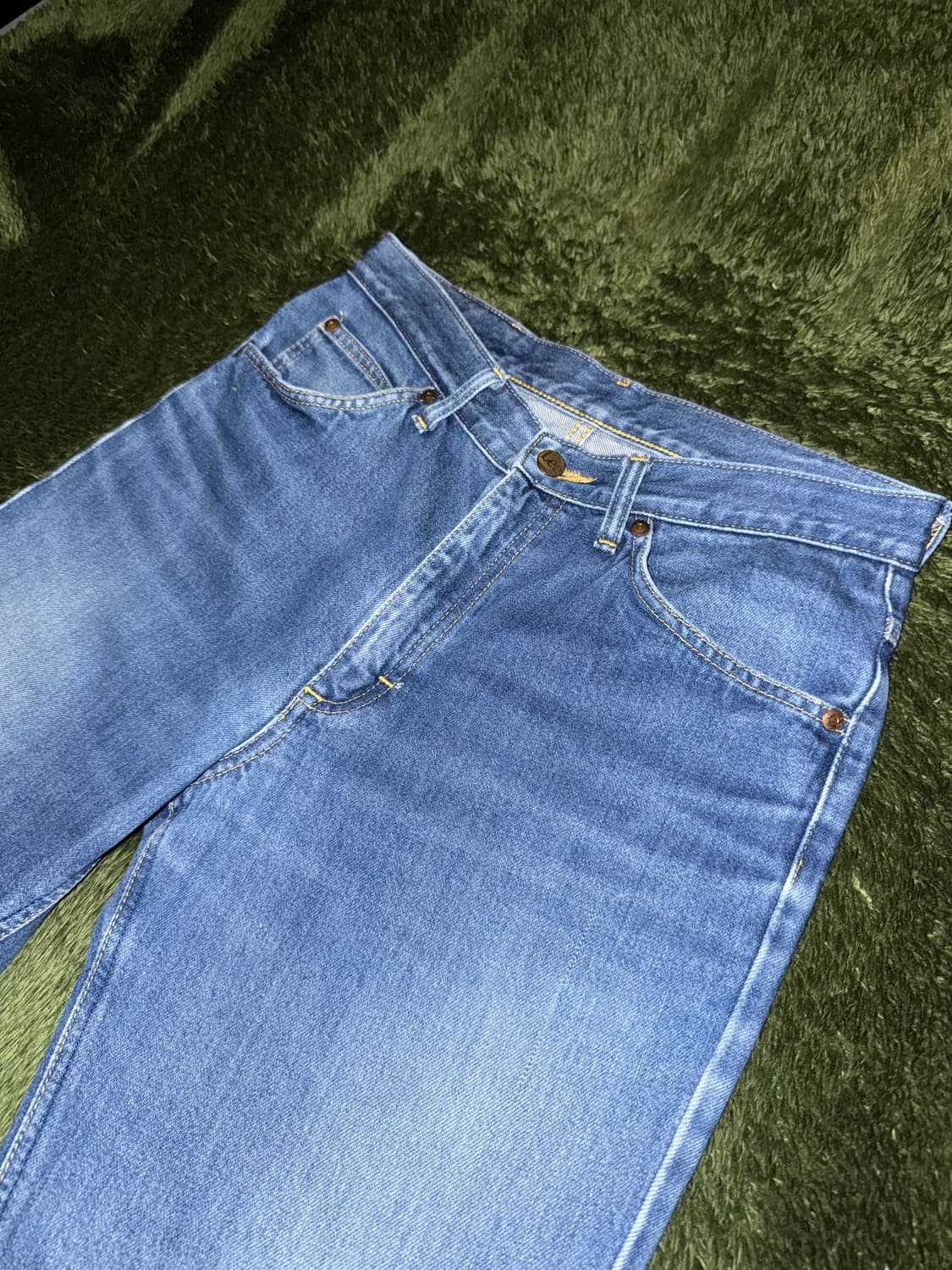 LEE Riders 리 Made in japan 빈티지 워싱 데님 팬츠 상품이미지2