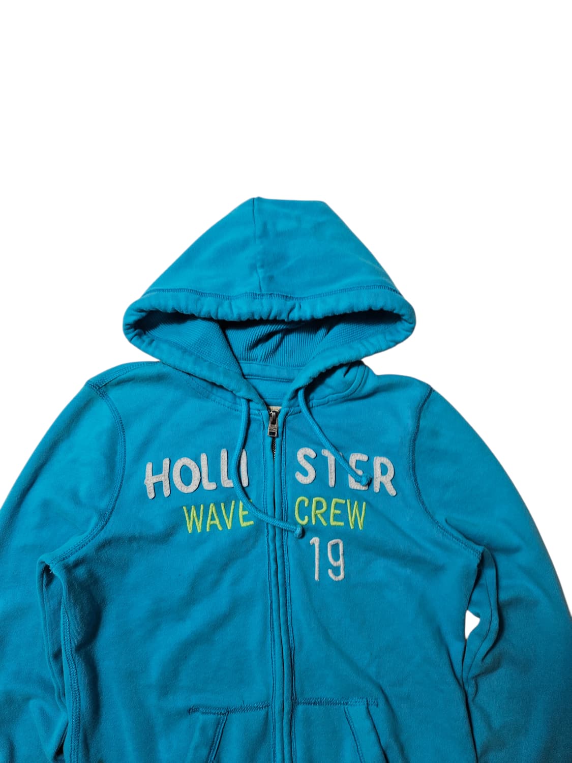 홀리스터 스카이 블루 후드집업 딱붙 S 상품이미지2